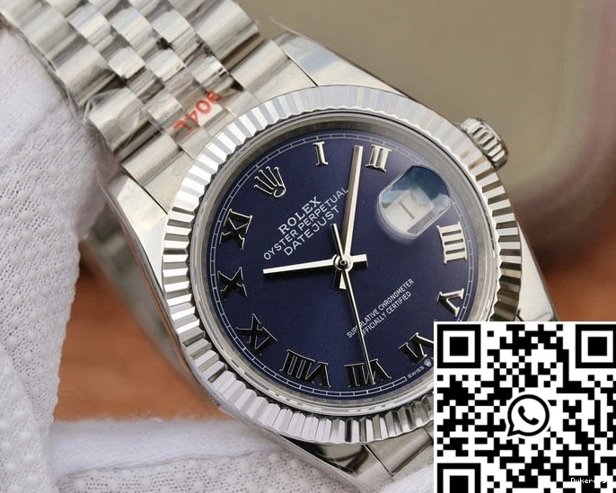 Rolex Datejust Factory Dial Blue 36MM GM 0505